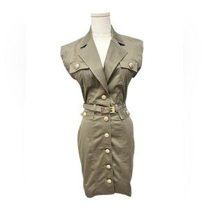Generation Love Olive Green Dress 0262